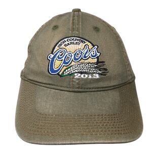 Coors High Country Barley 2013 Slideback Hat Brown One Size Fahrenheit